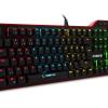 Rampage Hydra R6 Full Color RGB LED Gaming Pro Blue Switch Aluminyum Kaplama Multimedia Mekanik Klavye