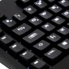 Rampage KB-R12 TURRET Siyah USB Beyaz Aydınlatmalı Makrolu Q Mekanik Gaming Klavye