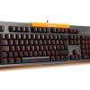 Rampage KB-R15 Pulse Siyah/Turuncu Mavi Mekanik Tuşlu Oyuncu Klavyesi