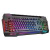 Rampage KB-R63 STAGE Siyah USB 7 Renk Aydınlatmalı Q 4 Macro Fonksiyon 1*USB Hub Oyuncu Klavyesi