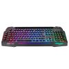 Rampage KB-R63 STAGE Siyah USB 7 Renk Aydınlatmalı Q 4 Macro Fonksiyon 1*USB Hub Oyuncu Klavyesi