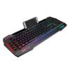 Rampage KB-R63 STAGE Siyah USB 7 Renk Aydınlatmalı Q 4 Macro Fonksiyon 1*USB Hub Oyuncu Klavyesi