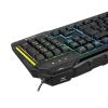 Rampage KB-R63 STAGE Siyah USB 7 Renk Aydınlatmalı Q 4 Macro Fonksiyon 1*USB Hub Oyuncu Klavyesi