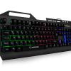 Rampage KB-R73 Gri/Siyah USB Aydınlatmalı Metal Kasa Q Gaming Klavye