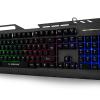Rampage KB-R73 Gri/Siyah USB Aydınlatmalı Metal Kasa Q Gaming Klavye