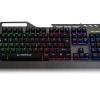Rampage KB-R73 Gri/Siyah USB Aydınlatmalı Metal Kasa Q Gaming Klavye