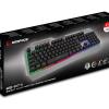 Rampage KB-R73 Gri/Siyah USB Aydınlatmalı Metal Kasa Q Gaming Klavye