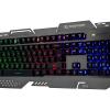 Rampage KB-R74 Gökkuşağı Aydınlatmalı USB Gaming Q Multimedia Klavye