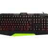 Rampage KB-RX7 ALPOR Yeşil USB 3 Renk Aydınlatmalı Q Gaming Klavye