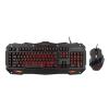 Rampage KM-R1 Siyah Usb Makrolu Ledli Gaming Q Multimedia Klavye + Mouse Set
