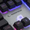 Rampage KM-RX8 Metal Kasa Rainbow Işıklı Q Oyuncu Multmedia Klavye ve Mouse Set