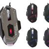 Rampage KM-RX8 Metal Kasa Rainbow Işıklı Q Oyuncu Multmedia Klavye ve Mouse Set