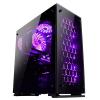 Rampage MAJESTY Tempered Glass Cam 3*120mm RGB Led Fan Usb3.0 + 2*Usb2.0 Pencereli Kasa