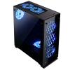 Rampage MAJESTY Tempered Glass Cam 3*120mm RGB Led Fan Usb3.0 + 2*Usb2.0 Pencereli Kasa