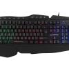 Rampage MEEPO PLUS KM-4-1 Gökkuşağı Aydınlatmalı USB Gaming Combo Q Oyun Klavye+Mouse+Pad+Kulaklık