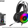 Rampage Miracle-X3 PLUS RGB Led 7.1 Surround Sound System  Gaming  Mikrofonlu Oyuncu Kulaklığı
