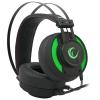 Rampage Miracle-X3 Yeşil Led 7.1 Surround Sound System Mikrofonlu Oyuncu Kulaklığı
