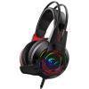 Rampage Miracle-X4 Siyah RGB Led 7.1 Surround Sound System Mikrofonlu Oyuncu Kulaklığı