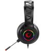 Rampage Miracle-X5 Siyah RGB Led 7.1 Surround Sound System Mikrofonlu Oyuncu Kulaklığı