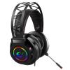 Rampage Miracle-X5 Siyah RGB Led 7.1 Surround Sound System Mikrofonlu Oyuncu Kulaklığı