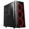 Rampage REDCORE 3*12cm Kırmızı Led Fan 500W 80Plus USB 3.0 Gaming Oyuncu Kasası