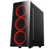 Rampage REDCORE 3*12cm Kırmızı Led Fan 500W 80Plus USB 3.0 Gaming Oyuncu Kasası