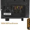 Rampage REDCORE 3*12cm Kırmızı Led Fan 500W 80Plus USB 3.0 Gaming Oyuncu Kasası