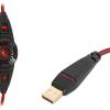 Rampage Rivia G40 Siyah/kırmızı USB 7.1 Titreşimli Oyuncu Mikrofonlu Kulaklık
