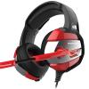 Rampage RM-K5 NOBLE Siyah/kırmızı 7.1 Surround Sound System USB Mikrofonlu Oyuncu Kulaklığı