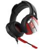 Rampage RM-K5 NOBLE Siyah/kırmızı 7.1 Surround Sound System USB Mikrofonlu Oyuncu Kulaklığı