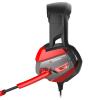 Rampage RM-K5 NOBLE Siyah/kırmızı 7.1 Surround Sound System USB Mikrofonlu Oyuncu Kulaklığı