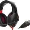 Rampage RM-K7 MAGNIFIC Siyah/kırmızı 7.1 Surround Sound System USB Mikrofonlu Oyuncu Kulaklığı