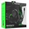 Rampage RM-K7 MAGNIFIC Siyah/Yeşil 7.1 Surround Sound System USB Mikrofonlu Oyuncu Kulaklığı