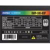 Rampage RMP-500-80P 500W 80 PLUS 12cm Fan Aktif PFC Power Supply