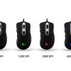Rampage SGM-RX7 Usb Siyah 4500 DPI Gaming Mouse Pad ve Oyuncu Mouse