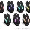 Rampage SMX-R1 Usb Siyah 4000 Dpi 7 Farklı Işık Makrolu Oyuncu Mouse