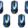 Rampage SMX-R10 ORION Usb Metalik Mavi 4000 Dpi 5 Farklı Işık Makrolu Oyuncu Mouse
