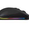 Rampage SMX-R51 FLARE Usb Siyah 10000 Dpi RGB Profesyonel Makrolu Gaming Mouse