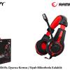 Rampage SN-R1 Kırmızı/Siyah Oyuncu Mikrofonlu Kulaklık