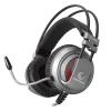 Rampage SN-RW6 Raptor Gümüş/siyah 7.1 Surround Sound System Titresimli Gaming Mikrofonlu Kulaklık