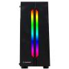 Rampage SPECTRA Tempered Glass Rainbow Fan ve Ledli 1*Usb 3.0 + 2* Usb 2.0 Gaming Kasa