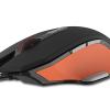 Rampage STRIKE SMX-R14 Siyah/Turuncu 9 Tuş Gaming RGB Mouse