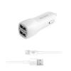 S-link IP-241 2.1A iPhone 5S/6S Araç Şarj Cihazı + 2A Lightning Kablosu