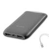 S-link IP-844 8000mAh Süper İnce Powerbank Siyah Taşınabilir Pil Şarj Cihazı