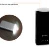 S-link IP-844 8000mAh Süper İnce Powerbank Siyah Taşınabilir Pil Şarj Cihazı