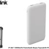 S-link IP-867 10000mAh Powerbank Beyaz Taşınabilir Pil Şarj Cihazı