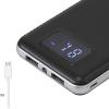 S-link IP-G18 12000mAh LCD Ekran Powerbank Siyah Taşınabilir Pil Şarj Cihazı