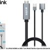 S-link SL-IPH25 HDMI to USB-F 2m Mobil Telefon Uyumlu Görüntü Aktarıcı Kablo