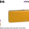 S-link Swapp IP-S55 6500mAh Süper İnce Gold Sony Polimer Bataryalı Powerbank