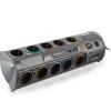 S-link Swapp SP10AF_USB 3.1A 1.8m 1.5mm2 10Lu Akım Kor. Gri + 2 Usb Port 3100mA 5V Priz